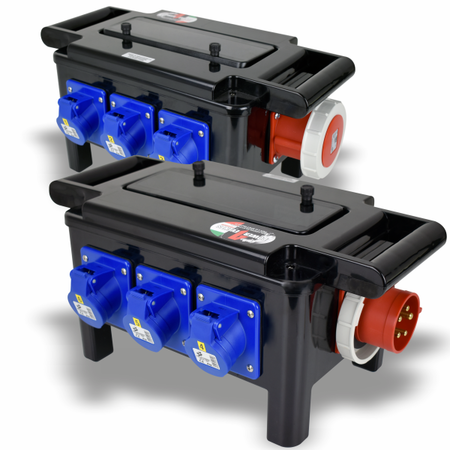 Quadro elettrico portatile trifase 32A PV-CIN 5/1LF