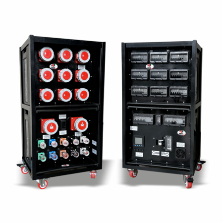 Quadro di distribuzione principale 400A in cassa chiusa CU-CIN 4D-5F