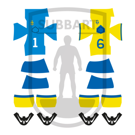 DECALS SVEZIA WORLD CUP 1970