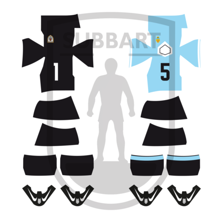 DECALS URUGUAY WORLD CUP 1970