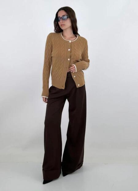 CARDIGAN CAMEL  J'AIME'