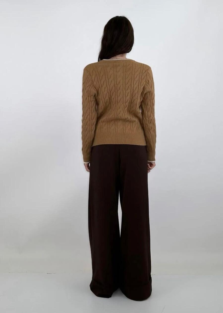 CARDIGAN CAMEL  J'AIME'
