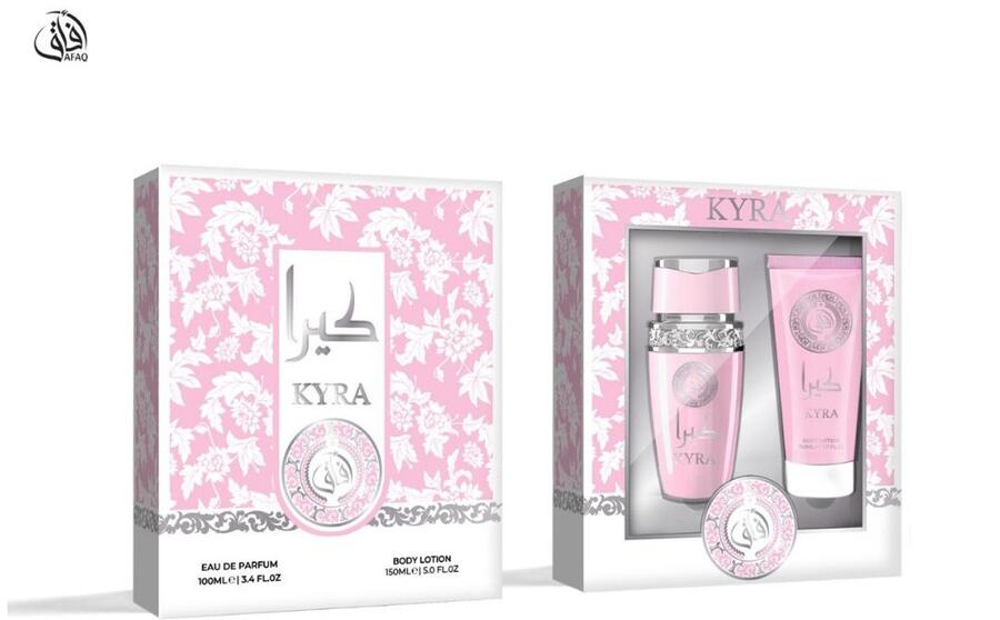 AFAQ KYRA ROSA SET EDP 100 ml+BODY LOTION 150 ml

 [Quantità minima è di 3 pezzi]