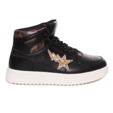 TWINSET SNEAKERS DONNA MOD. 222TJT012  colore NERO