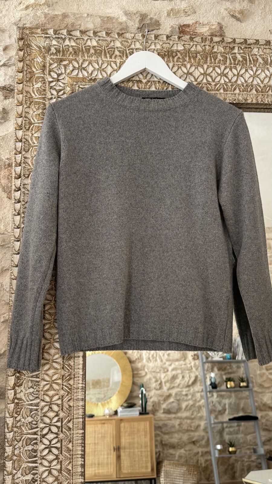 Pullover Puro cashmere Grey
