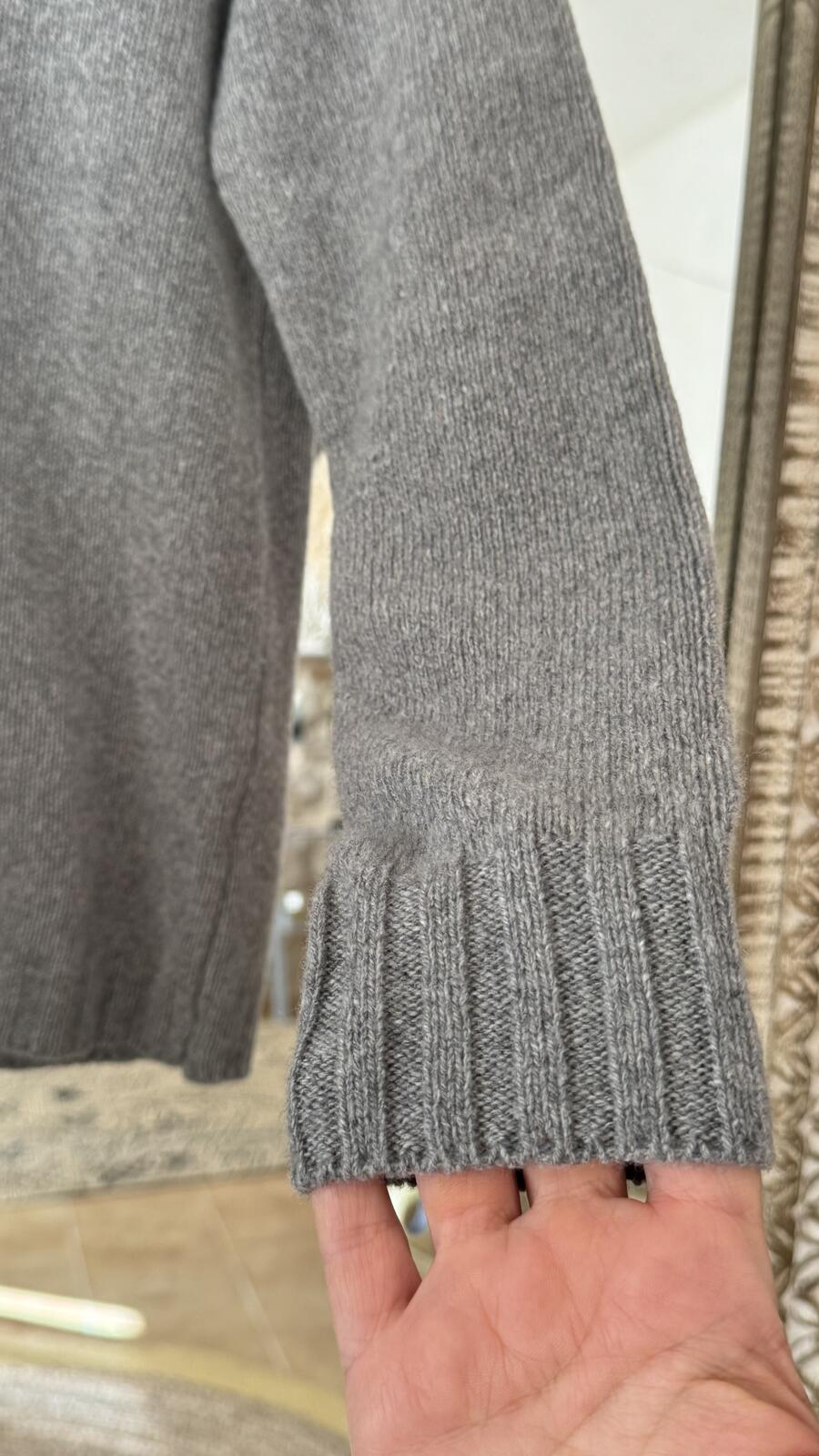 Pullover Puro cashmere Grey