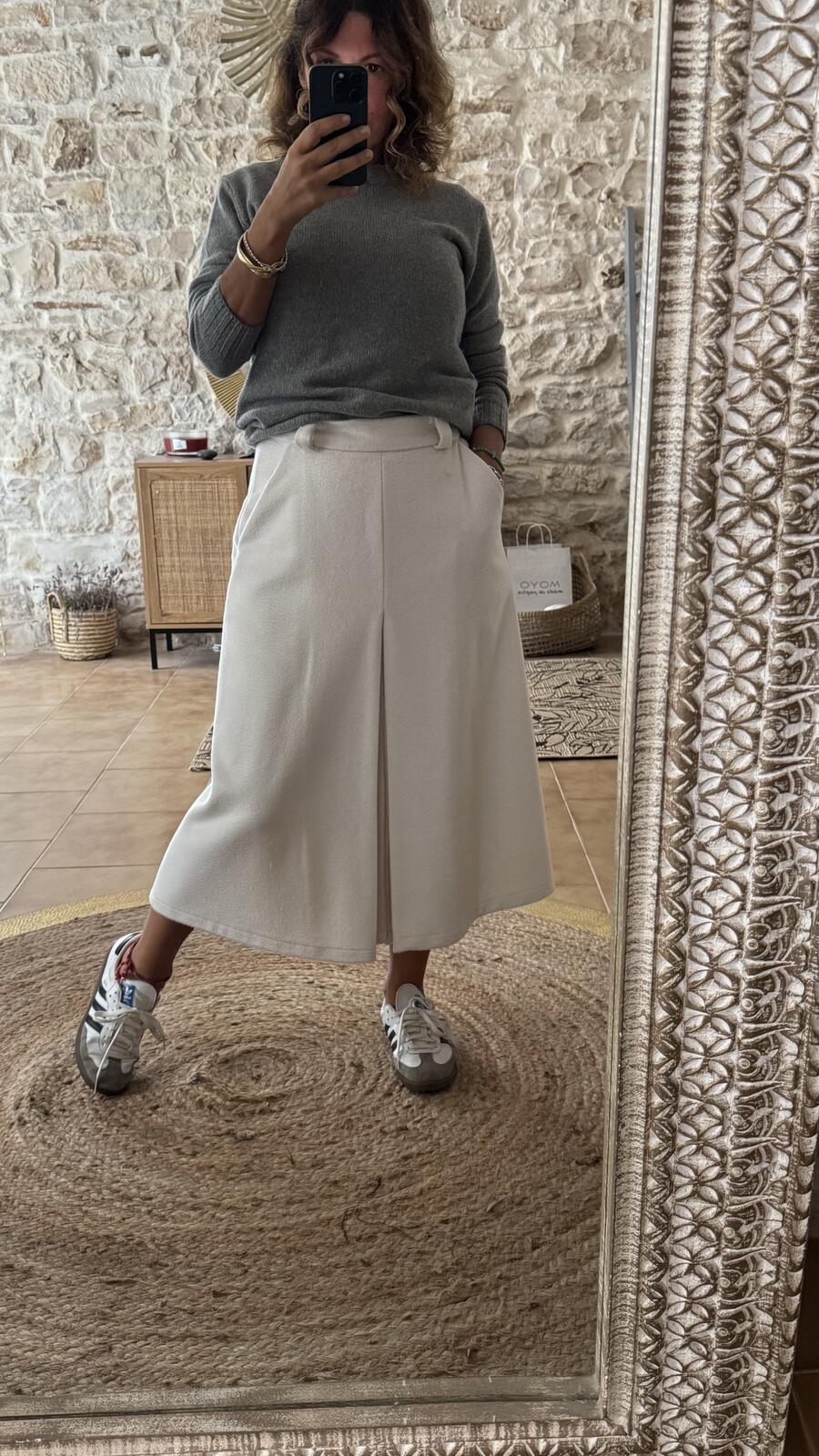Pullover Puro cashmere Grey