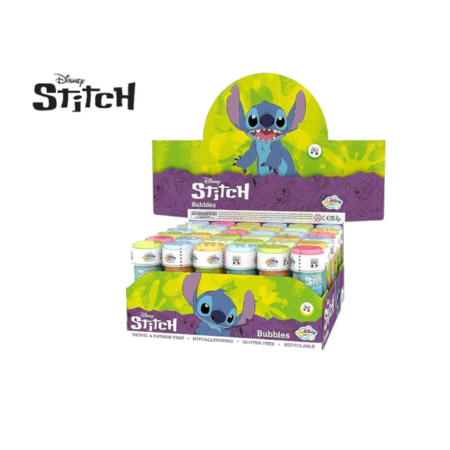 DISNEY STITCH BOLLE DI SAPONE 60 ML (Confezione da 36 pezzi) 