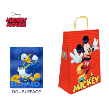 DISNEY SHOPPER CARTA MICKEY 24X10X32 (Confezione da 25 pezzi) 