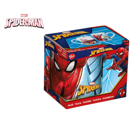 MARVEL TAZZA IN CERAMICA SPIDER-MAN 240 ML (Confezione da 6 pezzi) 