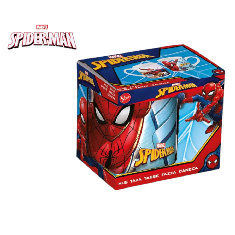 MARVEL TAZZA IN CERAMICA SPIDER-MAN 240 ML (Confezione da 6 pezzi) 