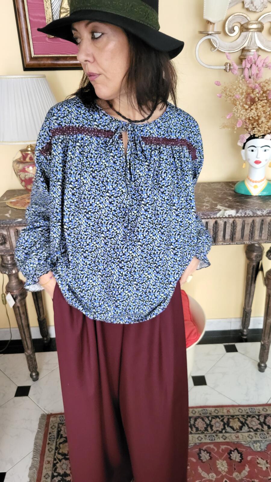 Blusa flowers 