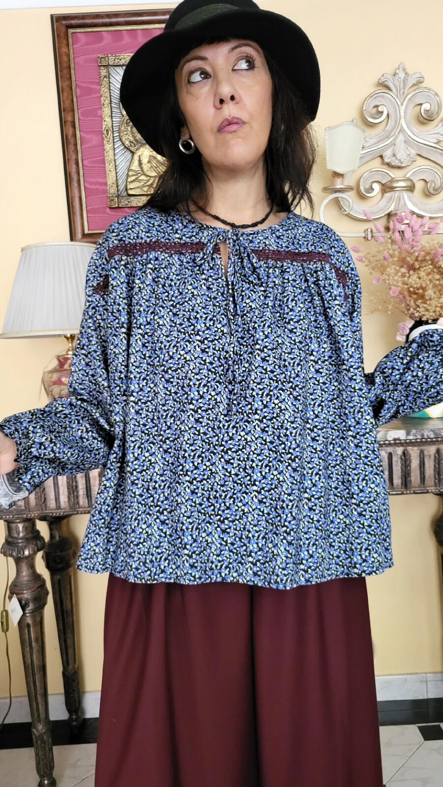 Blusa flowers 