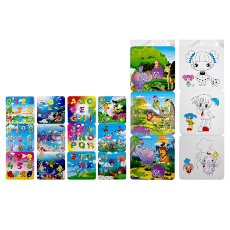 ALBUM PUZZLE 3 PEZZI (Confezione da 12 pezzi) 