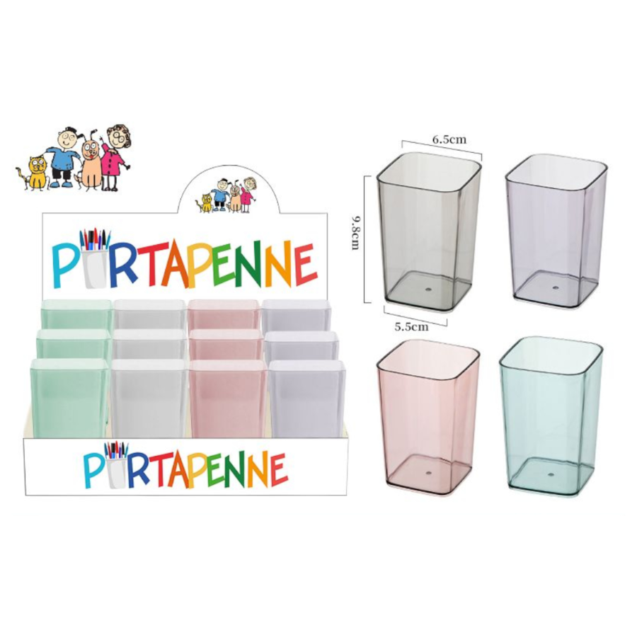 PORTAPENNE IN PLASTICA 10X5 (Confezione da 12 pezzi) 