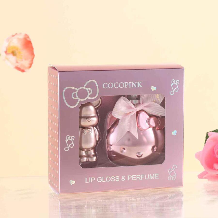 COCOPINK KIT LIPGLOSS & PERFUME
 [Quantità minima è di 6 pezzi]