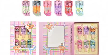 KEVIN & COCO  SET 6 COLORS LIPGLOSS
 [Conf.da 3 set]