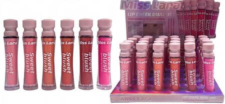 MISS LARA LIP CHEEL DUAL USE
 [Conf.da 24 pezzi]