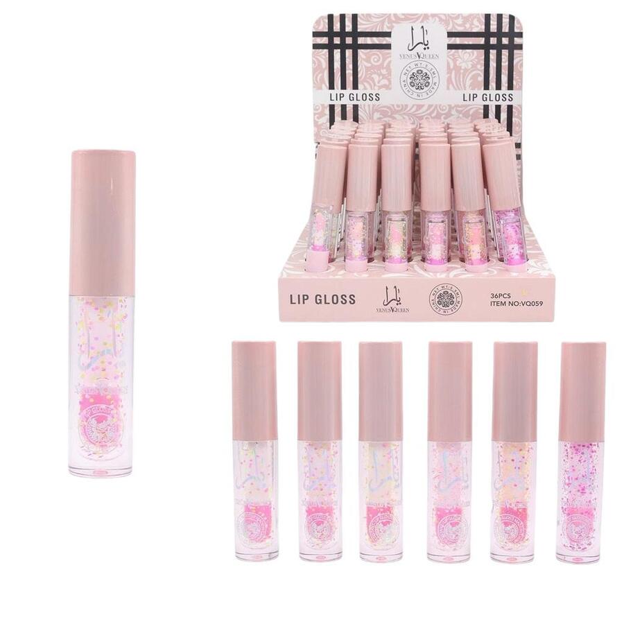 VENUS QUEEN LIPGLOSS GLITTER (Dupe YARA)
 [Conf.da 36 pezzi]
