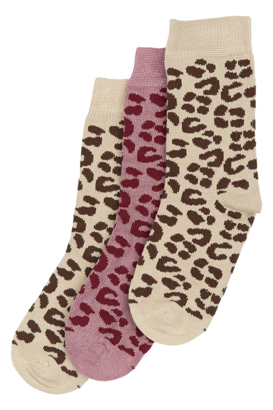 Set 3 Calzini Minipop MP31 Leo Mix in Bamboo – Fantasie animalier
