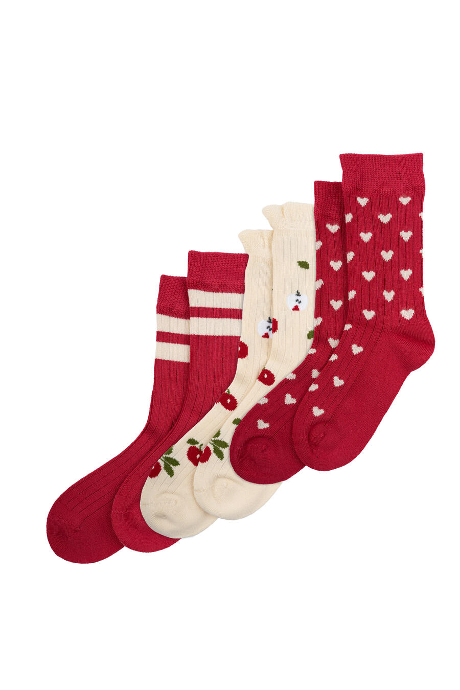 Set 3 Calzini Minipop MP31 Chili Pepper in Bamboo – Fantasie vivaci