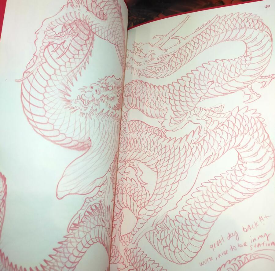 Bill Canales - Daily Dragon Sketches Spring