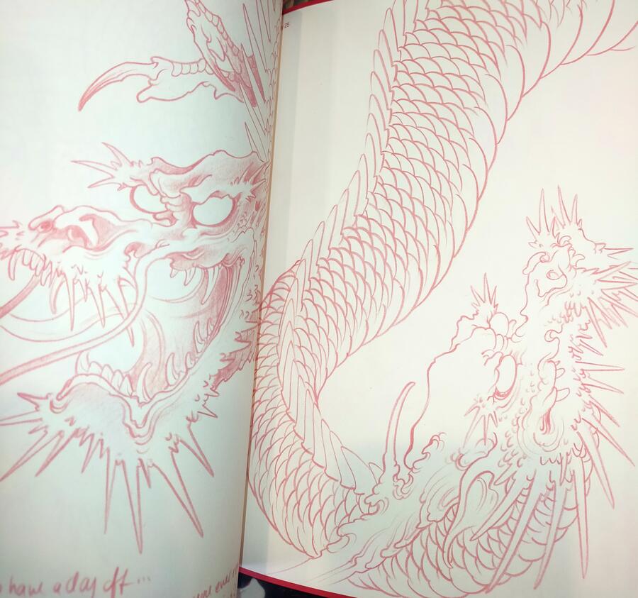 Bill Canales - Daily Dragon Sketches Spring