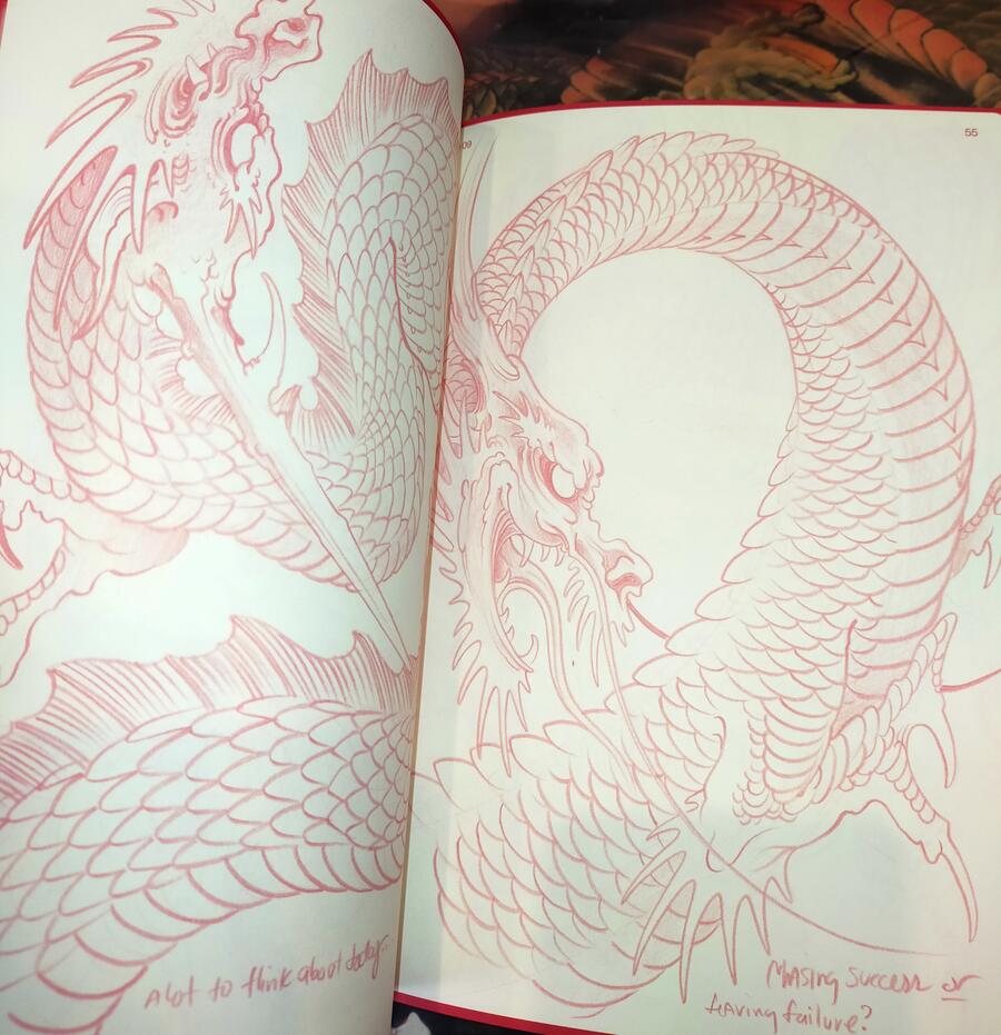 Bill Canales - Daily Dragon Sketches Spring