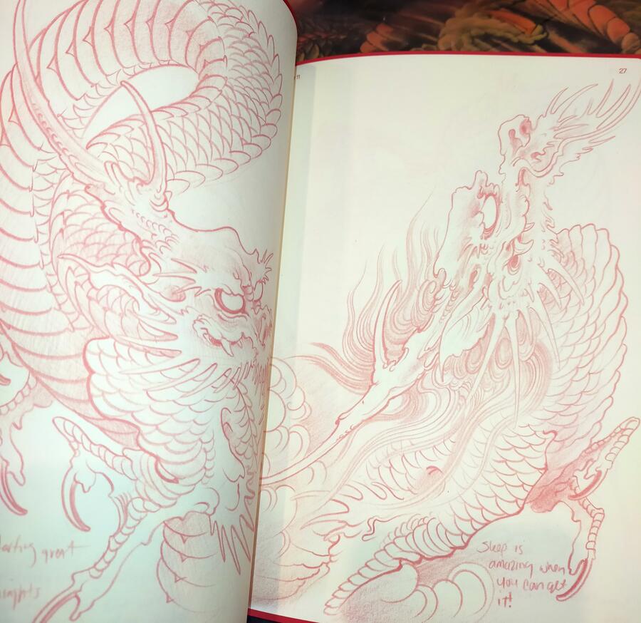 Bill Canales - Daily Dragon Sketches Spring