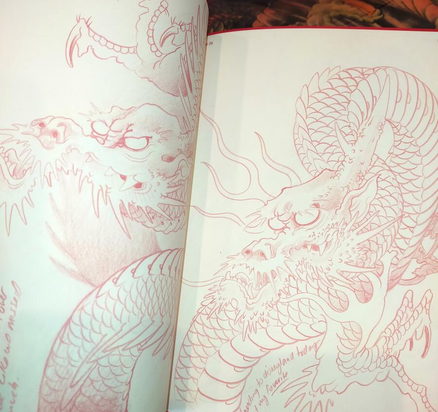 Bill Canales - Daily Dragon Sketches Spring