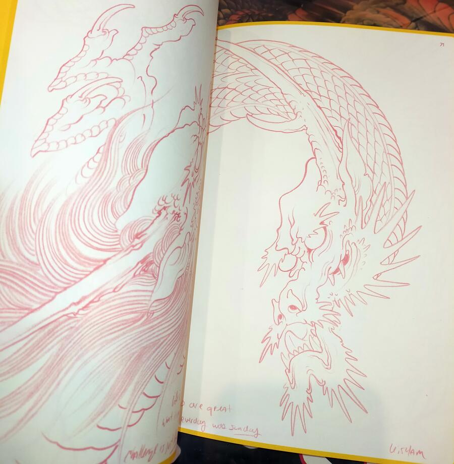 Bill Canales - Daily Dragon Sketches Summer
