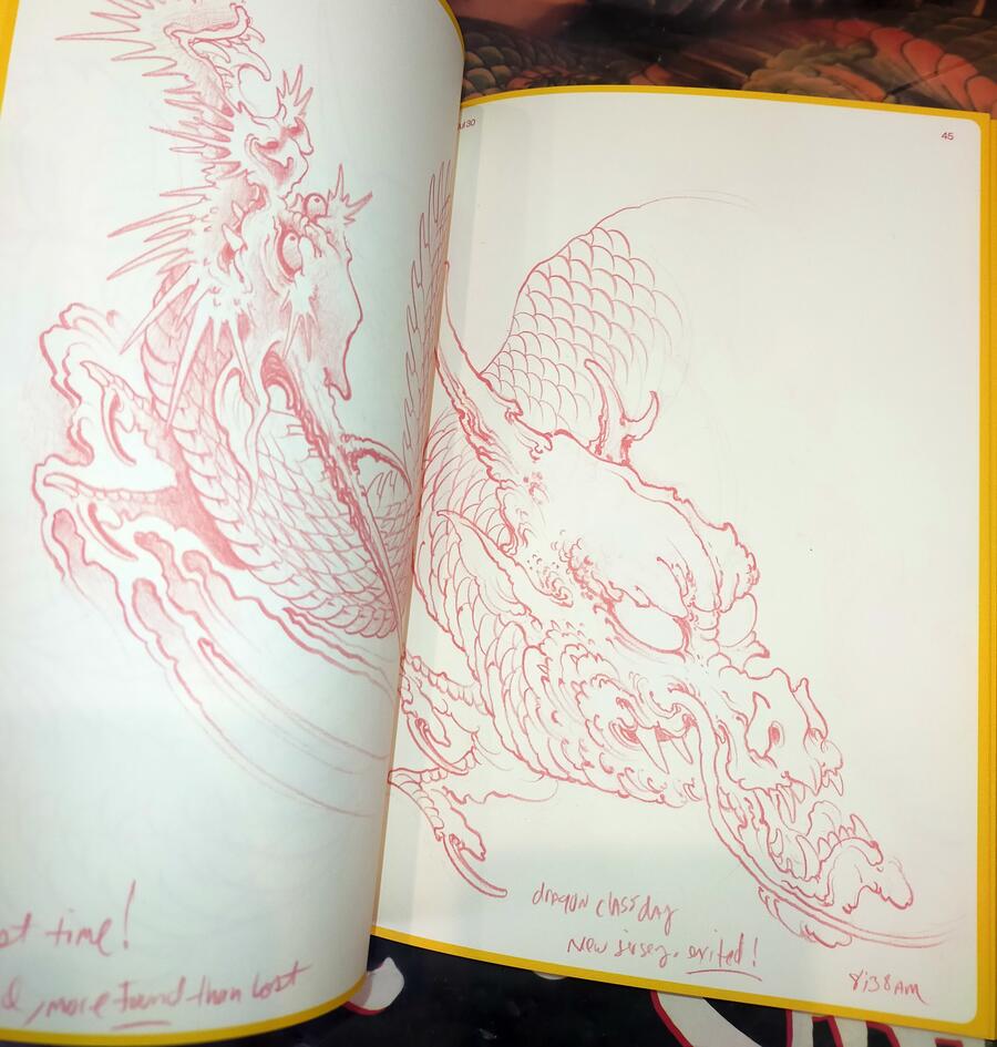 Bill Canales - Daily Dragon Sketches Summer