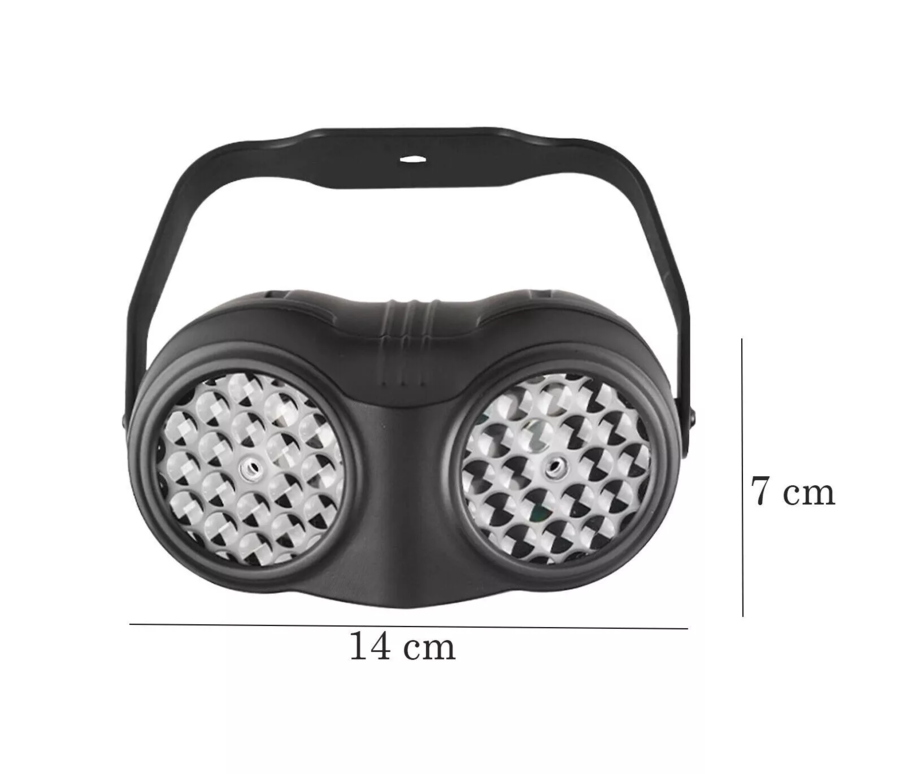 Proiettore LASER luci LED natalizio interno esterno bambini fiocco di neve faro
