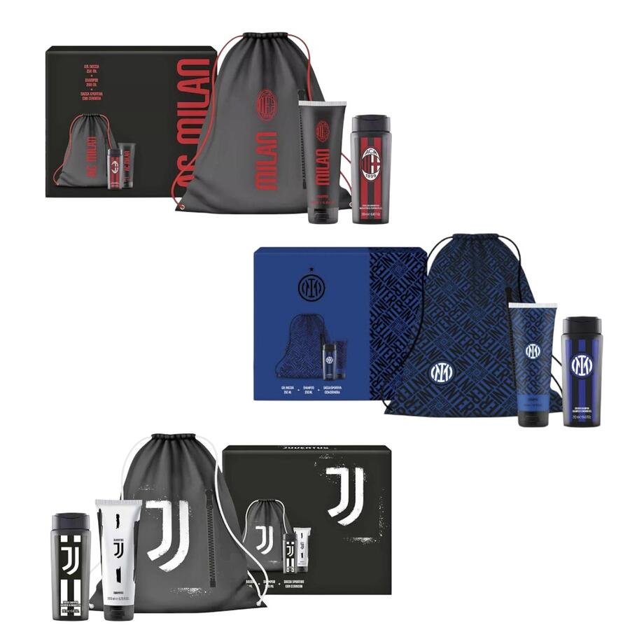 CONFEZIONE REGALO GEL DOCCIA 250 ML + SHAMPOO 200 ML + SACCA 
