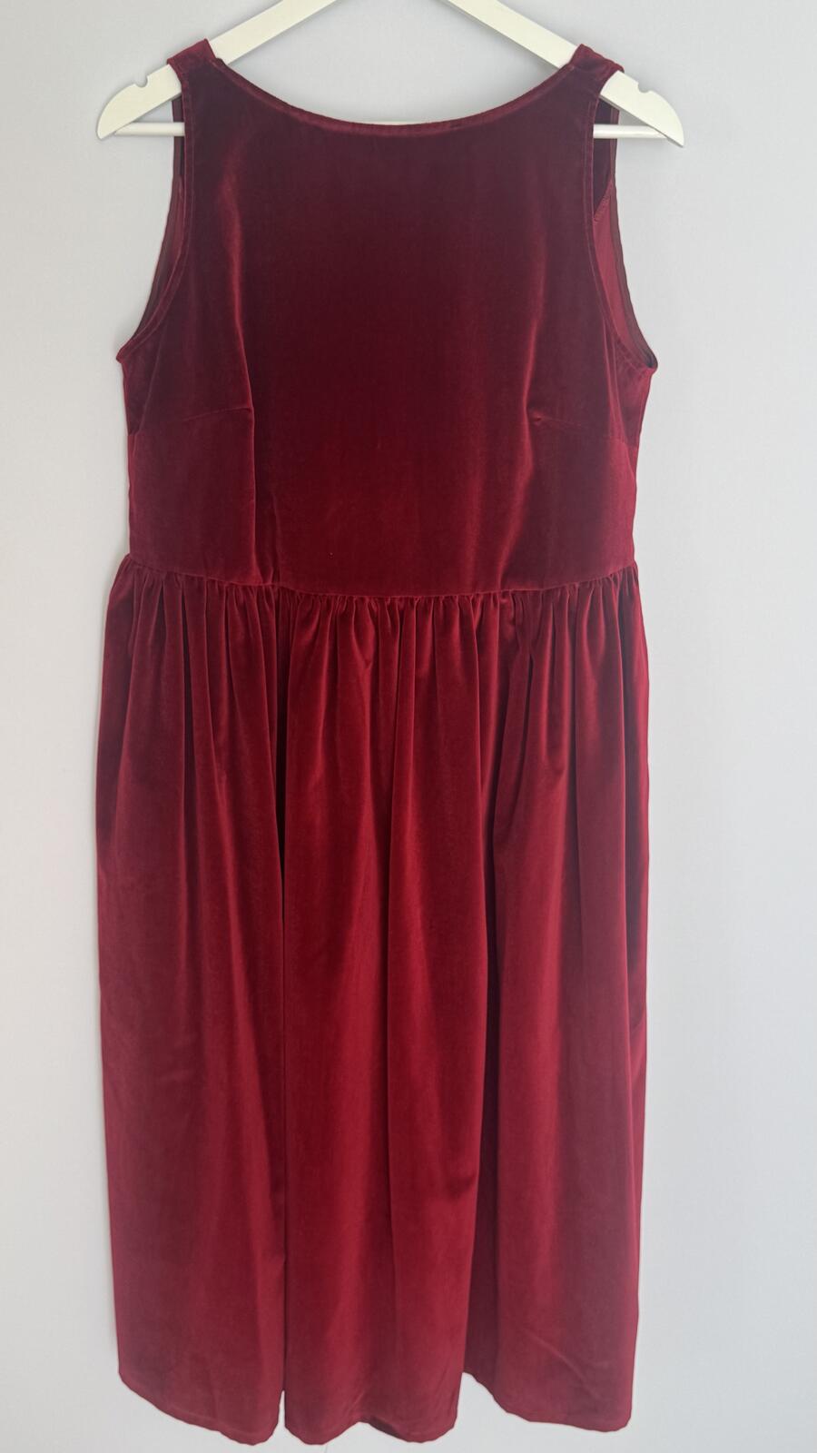 Ines maxi dress Red velvet