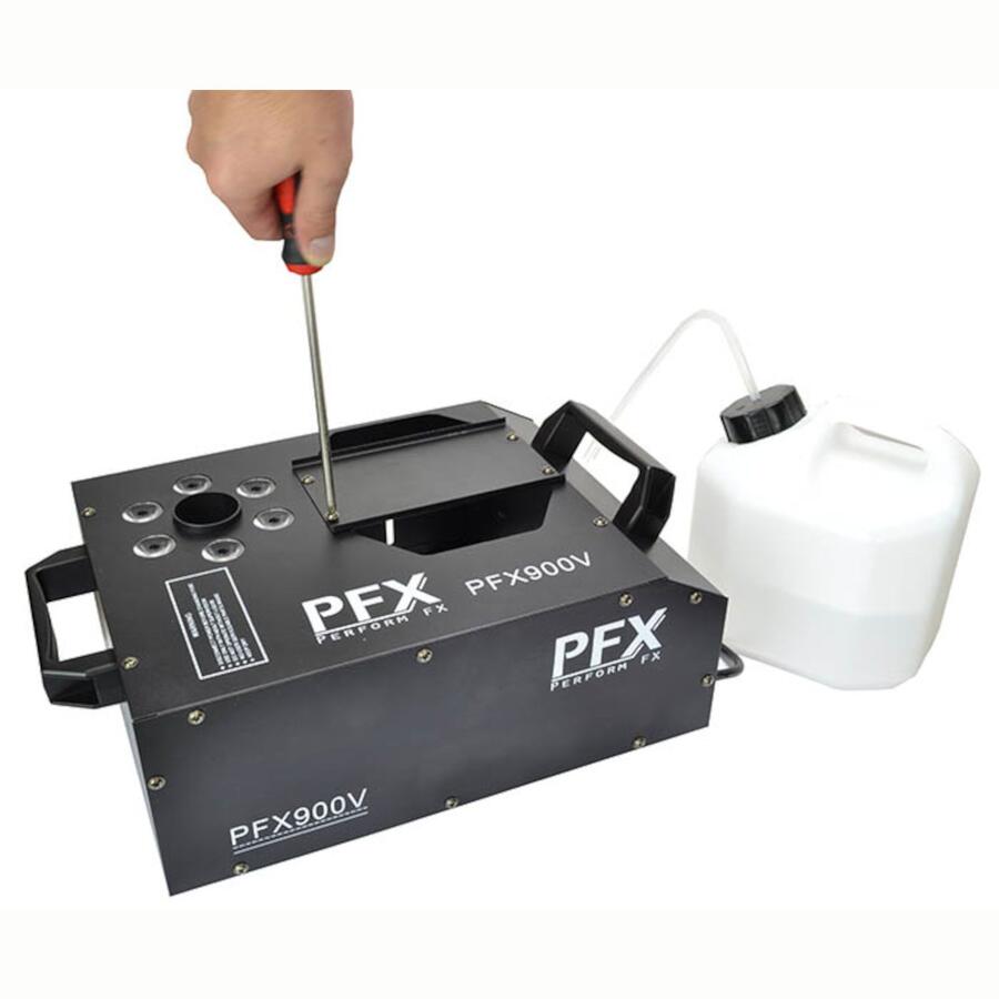 Macchina Fumo Verticale PFX900V Led Vfogger