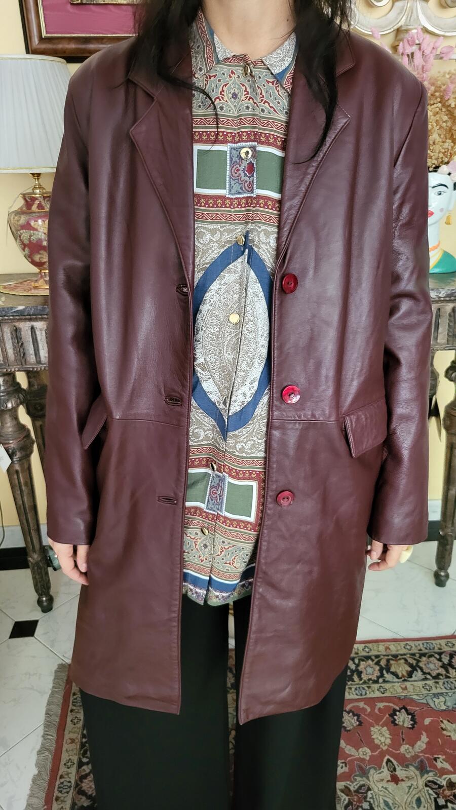 Trench Bordeaux