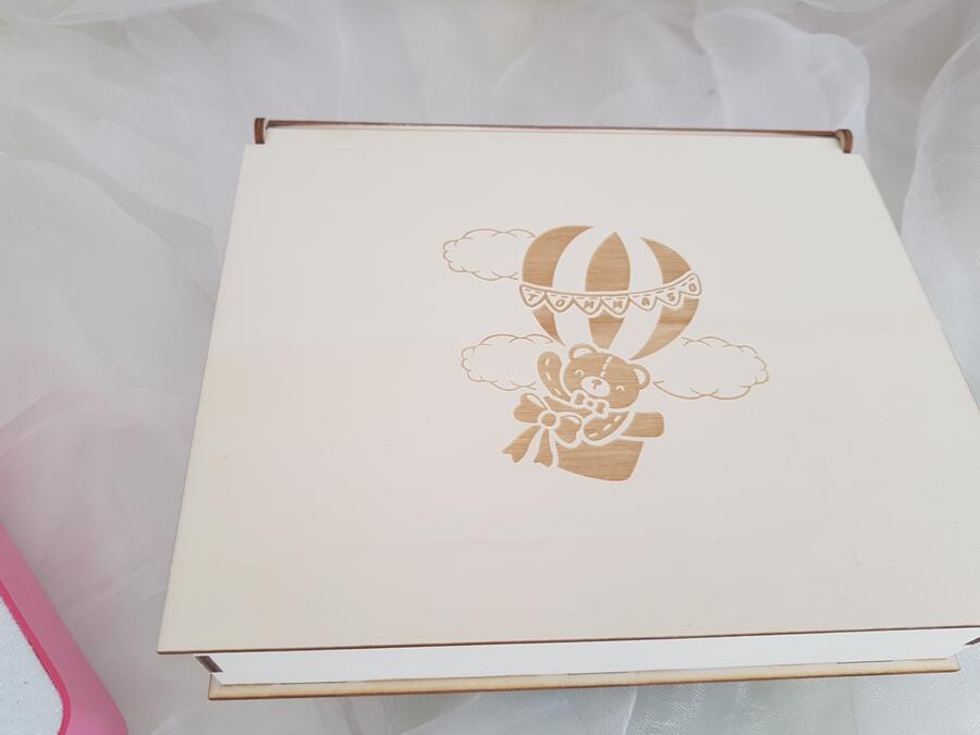 Calendario perpetuo legno 12cm Battesimo