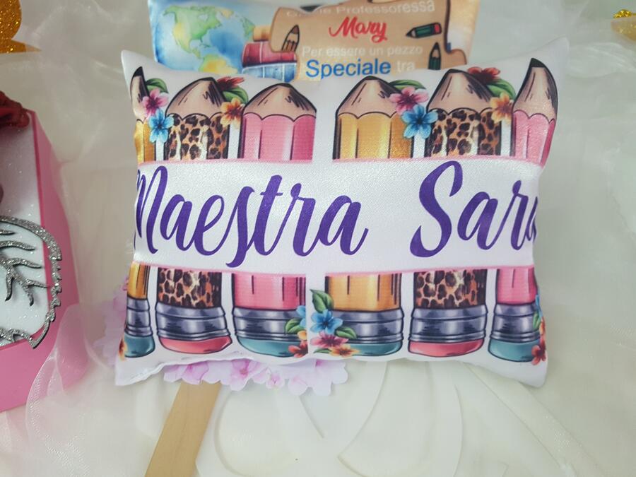 Cuscino personalizzato con foto e frasi