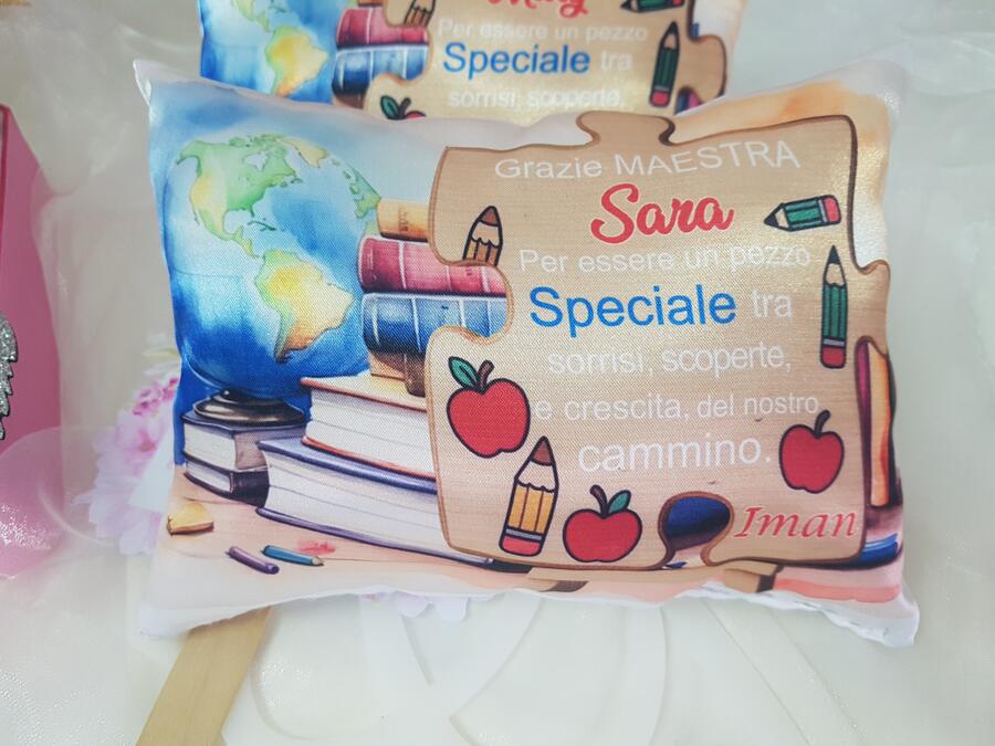 Cuscino personalizzato con foto e frasi