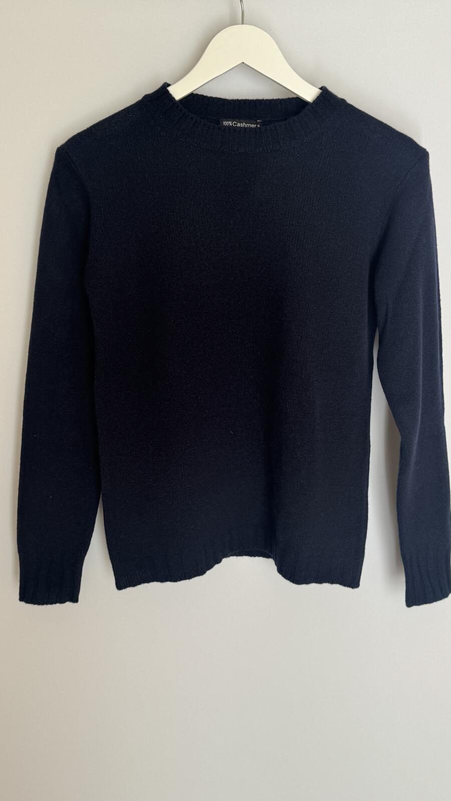 Pullover puro cashmere Black 