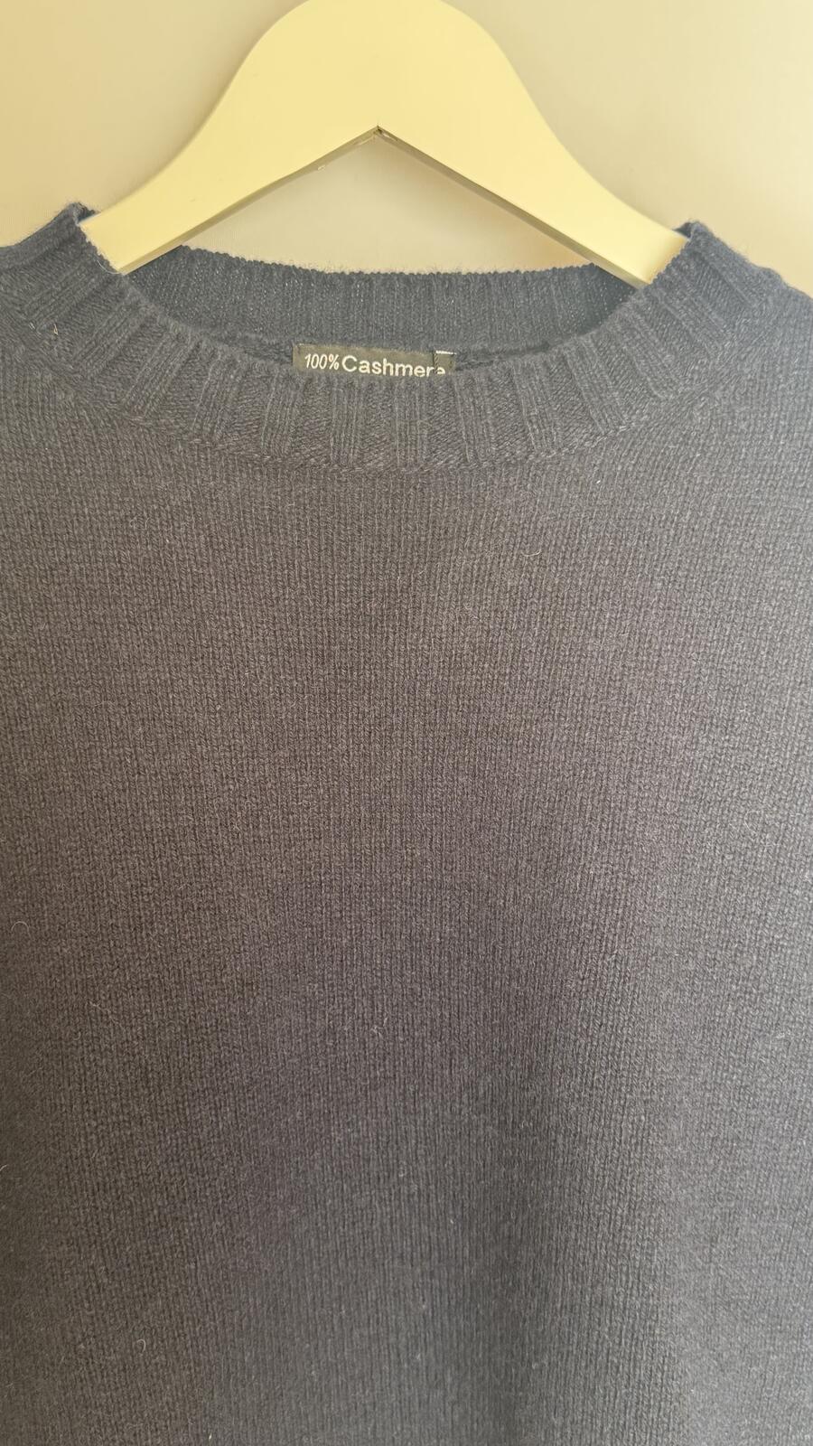 Pullover puro cashmere Black 