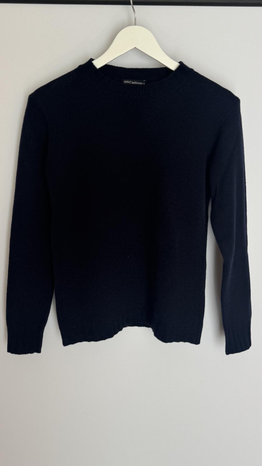 Pullover puro cashmere Black 