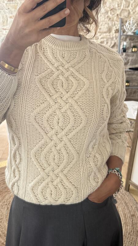 Pullover puro cashmere Avory Fishrman