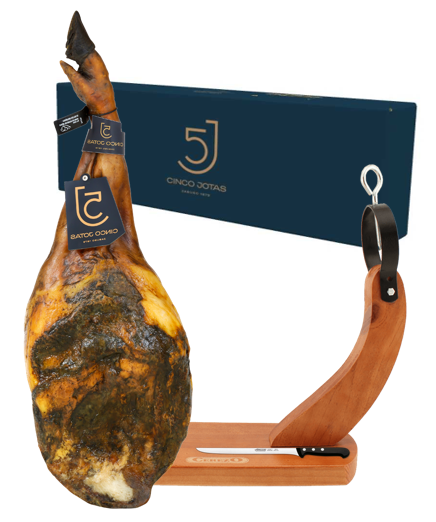  COMPOSIZIONE NATALE_G1:  PALETA BELLOTA 100% IBERICA -5JOTAS