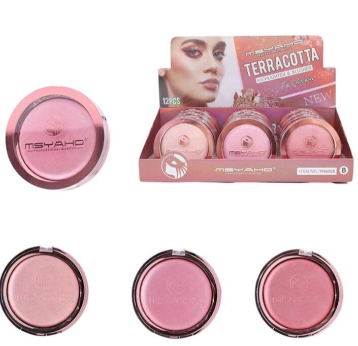 MSYAHO HIGHLIGHTER BLUSHER
 [Conf.da 12 pezzi]