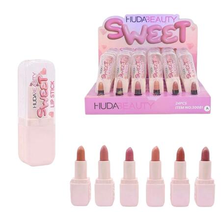 HIUDABEAUTY SWEET LIPSTICK
 [Conf.da 24 pezzi]