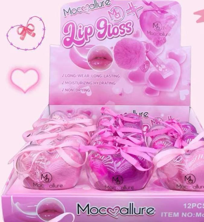 MOCMALLURE LIPGLOSS CON PORTACHIAVE
 [Conf.da 12 pezzi]