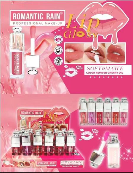 ROMANTIC RAIN LIPGLOSS SOFT & MATTE
 [Conf.da 24 pezzi]