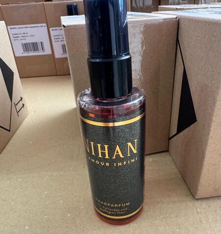 L'AMOUR INFINI NIHAN PROFUMO ARABO PER CAPELLI DA 100 ml (Similare Alien)
 [Conf.da 24 pezzi]